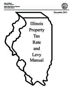 PTAX-60 - Illinois Property Tax Rate and Levy Manual