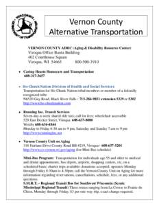 Viroqua /  Wisconsin / TransIT / Geography of the United States