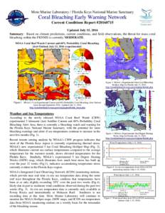 Coral reefs / Coral bleaching / Coral / Molasses Reef / Sombrero Key / Reef Check / Florida Reef