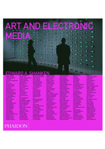 Video artists / Conceptual art / Computer art / Digital art / New media art / Page / Jud Yalkut / Edward A. Shanken / Experiments in Art and Technology / Visual arts / Art history / Contemporary art