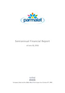 Microsoft Word - Interim Financial Report at June 30, 2016