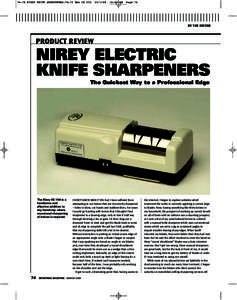 74-78 NIREY KNIFE SHARPENERS:70-72 New CZ:02 AM