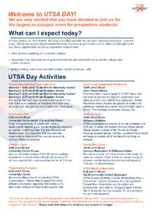 #UTSADAY  Wel comet oUTSADAY!