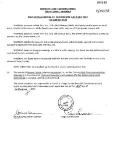 [removed]BOARD OF COUNTY COMMISSIONERS SARPY COUNTY, NEBRASKA RESOLUTION AWARDING BID FOR CONCRETE SLAB PICNIC AREA FOR WERNER PARK