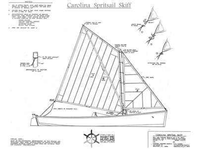 Carolina Spritsail Skiff   