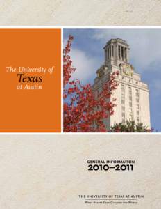 The University of  Texas at Austin  general information