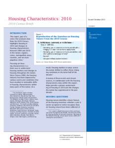 Housing Characteristics: 2010  Issued October[removed]Census Briefs C2010BR-07