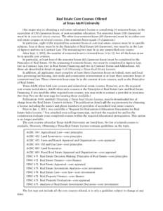 Real estate license / Texas Real Estate Commission / Academic term / Land law / Property / Graduate real estate education / Real estate / Real estate broker / Real estate appraisal