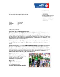 Microsoft Word - Uitnoding bijeenkomst SamenLoop voor Hoop regio Haarlemmermeer