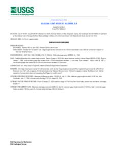 Water-Data Report[removed]FLINT RIVER AT ALBANY, GA Apalachicola Basin Lower Flint Subbasin LOCATION.--Lat 31°3539, long 84°0839 referenced to North American Datum of 1983, Dougherty County, GA, Hydr