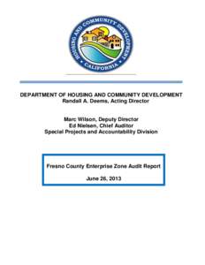 San Joaquin Valley / Audit / Geography of California / Auditing / Information technology audit / Fresno /  California