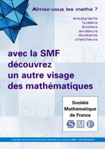 Aimez-vous les maths ? enseignants lycéens écoliers amateurs étudiants