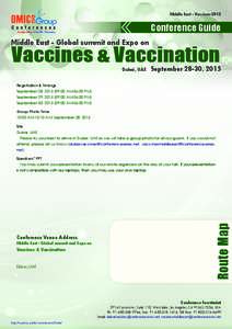 Middle East - VaccinesConference Guide Middle East - Global summit and Expo on  Vaccines & Vaccination