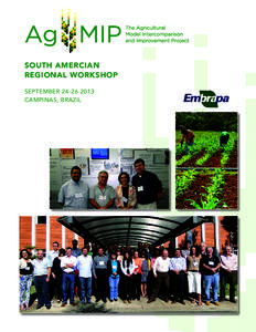 SOUTH AMERCIAN REGIONAL WORKSHOP SEPTEMBERCAMPINAS, BRAZIL  	
  