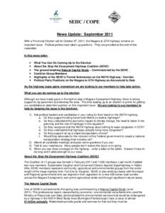 Microsoft Word - COPE SEHC News Update Sept 2011 B.doc