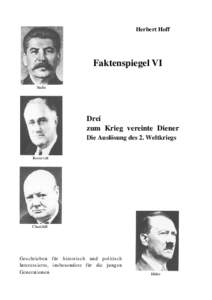 Herbert Hoff  Faktenspiegel VI Stalin  Drei