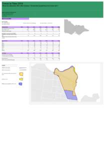 Towns in Time 2011 Timeseries data from[removed]Censuses - Enumerated population from Census 2011 Town classification: Small