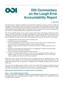 ODI commentary on the Lough Erne Accountability report