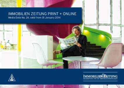 Immobilien Zeitung prinT + ONLINE Media Data No. 24, valid from 01 January  portrAIt