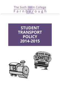 STUDENT TRANSPORT POLICY[removed]  INTRODUCTION