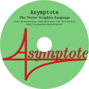 Asymptote The Vector Graphics Language Andy Hammerlindl, John Bowman, and Tom Prince http://asymptote.sourceforge.net  symptote