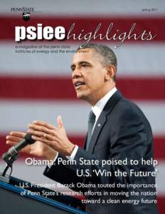 springpsiee highlights e-magazine of the penn state institutes of energy and the environment