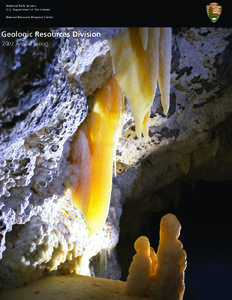 National Park Service / Karst / Cave / Speleothem / Cave Research Foundation / West Virginia Speleological Survey / Physical geography / Earth / Conservation in the United States