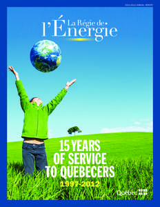 [removed]Annual report  l’Énergie La Régie de  15 Years  