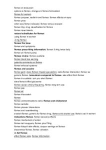 Lactams / Phenethylamines / Sulfonamides / Tamsulosin / Eli Lilly and Company / Tadalafil / Retrograde ejaculation / Warfarin / Sertraline / Finasteride / Package insert