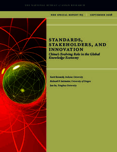 Standards organization / Zizhu chuangxin / Open standard / Standardization Administration of China / Tsinghua University / Evaluation / Knowledge / Standards / Year of birth missing / Denis Fred Simon