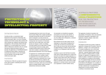 Protection of Technology & Intellectual Property