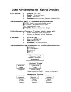 Microsoft Word - CERT Overview-Me.doc