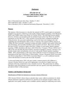 Matter / Hydrology / Total maximum daily load / Clean Water Act / Water quality / United States Environmental Protection Agency / Mercury / Water pollution / Environment / Water