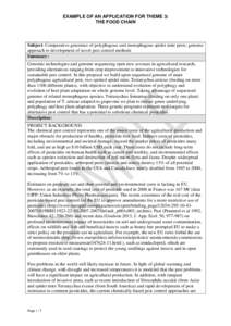 Genomics / Molecular biology / Gene expression / RNA / Tetranychus urticae / Tetranychus / Genome / Ulex europaeus / Acaricide / Biology / Genetics / Trombidiformes