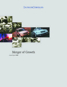 Merger of Growth Annual Report 1998