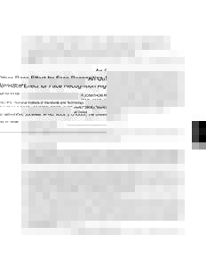 An Other-Race Effect for Face Recognition Algorithms P. JONATHON PHILLIPS, National Institute of Standards and Technology FANG JIANG, ABHIJIT NARVEKAR, JULIANNE AYYAD, ALICE J. O‘TOOLE, The University of Texas at Dalla
