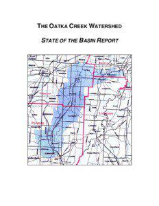 THE OATKA CREEK WATERSHED STATE OF THE BASIN REPORT