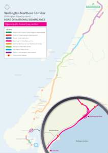 Ngauranga to Aotea project: overview map