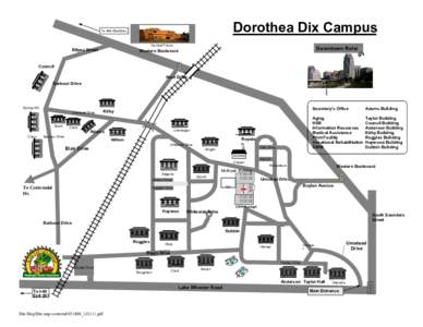 Dorothea Dix Campus  To 440 (Beltline) Central Prison