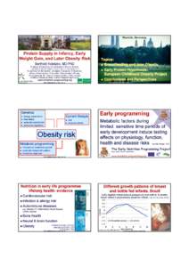 Microsoft PowerPoint - KOLETZKO Nordwikerhut Early nutrition and later obesity.ppt