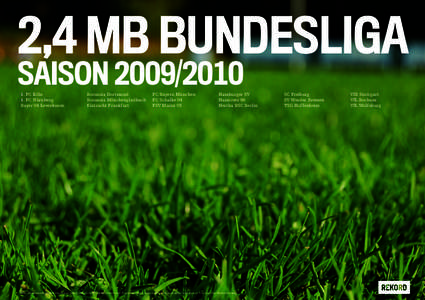 2,4 MB BUNDESLIGA 1. FC Köln 1. FC Nürnberg Bayer 04 Leverkusen  Borussia Dortmund