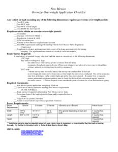 Microsoft Word - New Mexico OS-OW Application Checklist _2_