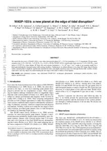 c ESO[removed]Astronomy & Astrophysics manuscript no. aa23014