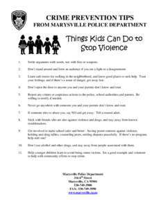 Microsoft Word - CP kids can stop violence.doc