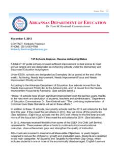 No Child Left Behind Act / Education / Elaine School District / Humanities / Anchorage School District / Standards-based education / 107th United States Congress / Education policy