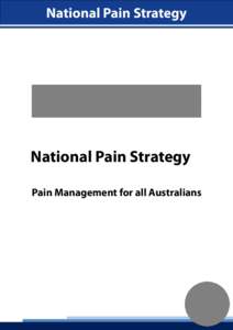 Draft National Pain Strategy