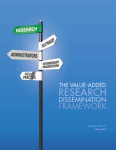 The Value-Added Research Dissemination Framework