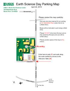 Earth Science Day Parking Map USGS - Menlo Park Science Center 345 Middlefield Road Menlo Park, CA[removed]Ravenswood