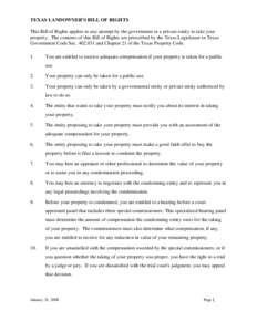 Microsoft Word - Landowners Bill of Rights[removed]FINAL.doc