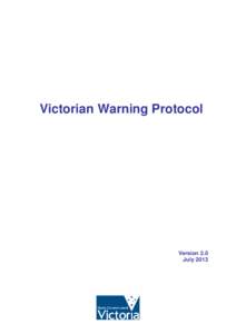 Victorian Community Information and Warning System Protocol